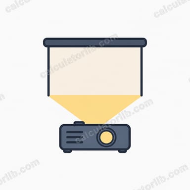 Projector Brightness (Nits / Foot-Lamberts) Calculator