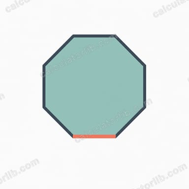 Area of an Octagon Calculator