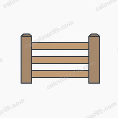 Post and Rail Fence Calculator