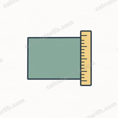 Square Centimeters of a Rectangle Calculator