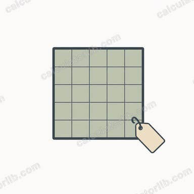 Cost per Square Foot Estimator