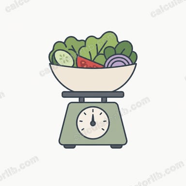 Salad Calories Calculator