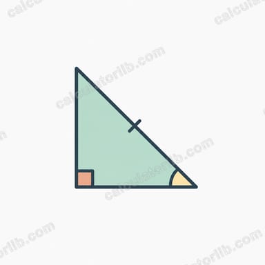 Base and Height from Hypotenuse and Angle (Right Triangle)