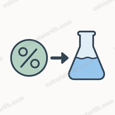 % w/w से मोलैरिटी कैलकुलेटर