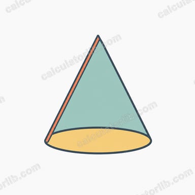 Slant Height of a Cone Calculator