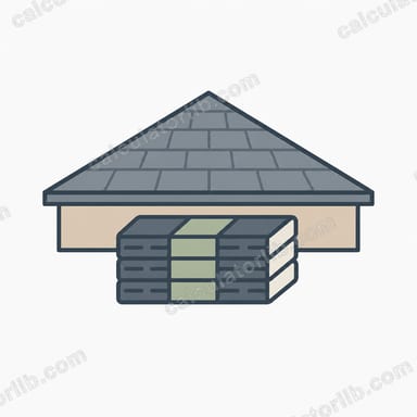 Hip Roof Shingle Calculator