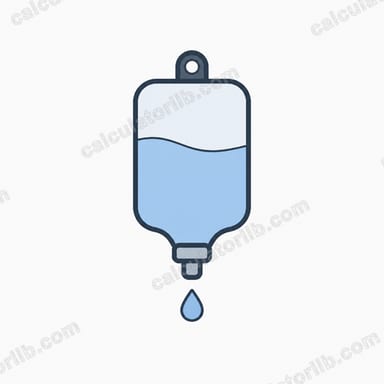 IV Infusion Rate Calculator