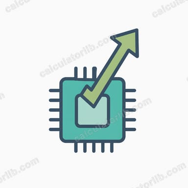 Moore's Law Transistor Density Growth Calculator