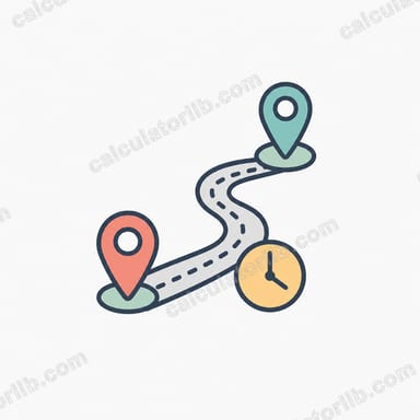 Distance = Rate × Time Calculator