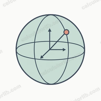 Spherical to Cartesian Coordinates Converter