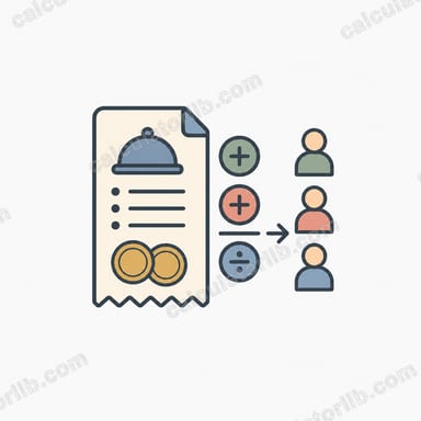 Tip and Tax Calculator (Restaurant Bill Split)