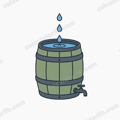 Rainwater Harvesting Volume Calculator