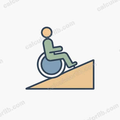 Wheelchair Ramp Slope Calculator