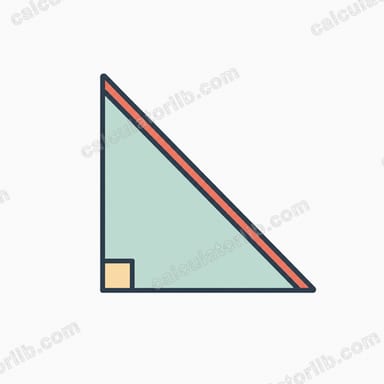 Isosceles Right Triangle Hypotenuse Calculator