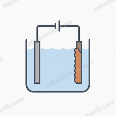 Faraday Electrolysis Mass Calculator