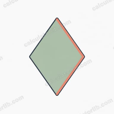 Rhombus Perimeter Calculator