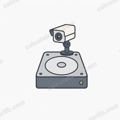 CCTV Storage Calculator