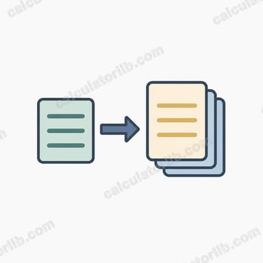 Words to Pages Calculator