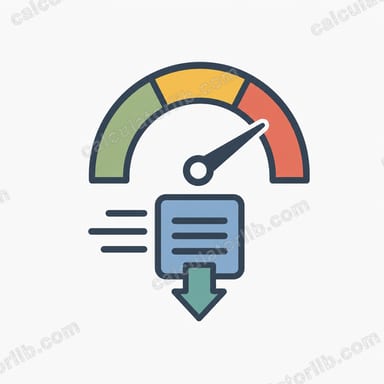 Transfer Speed from Transfer Time Calculator