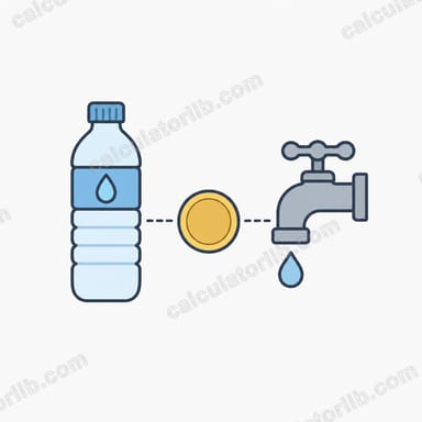Tap Water vs Bottled Water Calculator