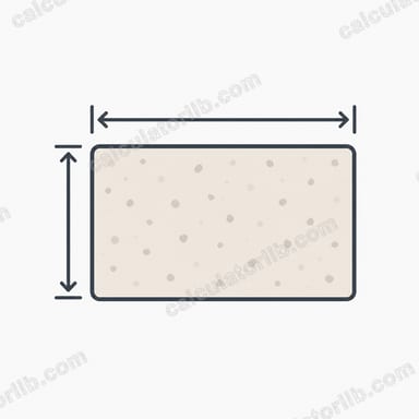 Countertop Square Footage Calculator