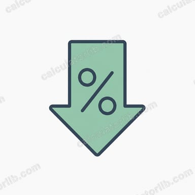 How Much Percent Decrease Calculator