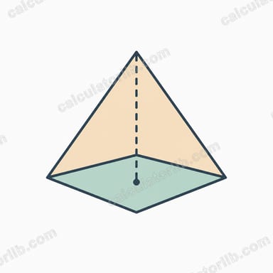 Height of a Square Pyramid Calculator