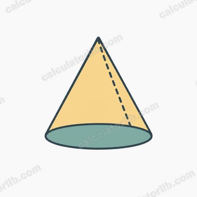 Right Circular Cone Calculator