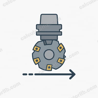 Milling Feed Rate Calculator