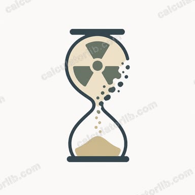 Half-Life Time Calculator