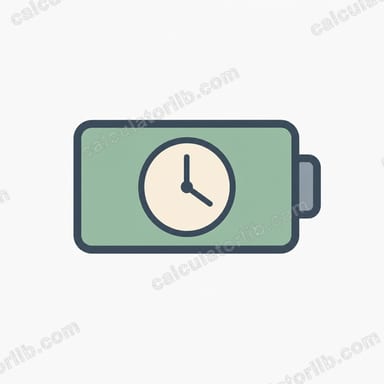 Battery Life Runtime Calculator