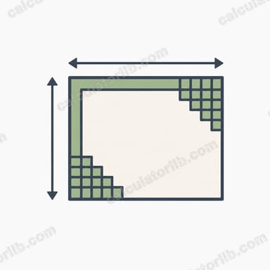 Rectangle Pixel Dimensions from Print Size and DPI Calculator