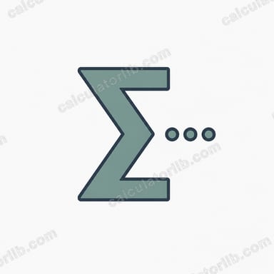 Partial Sum of a Series (Σ) Calculator