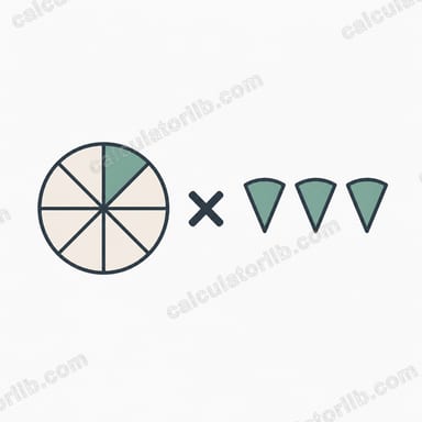 Multiply Fractions by a Whole Number Calculator