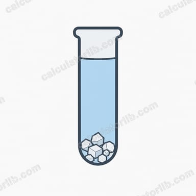 Ksp from Solubility Calculator