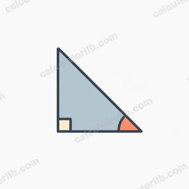 Angle of Right Triangle Calculator