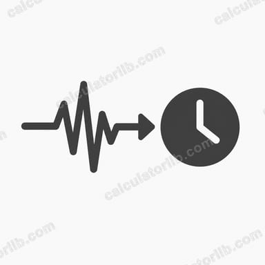P Wave Travel Time Calculator